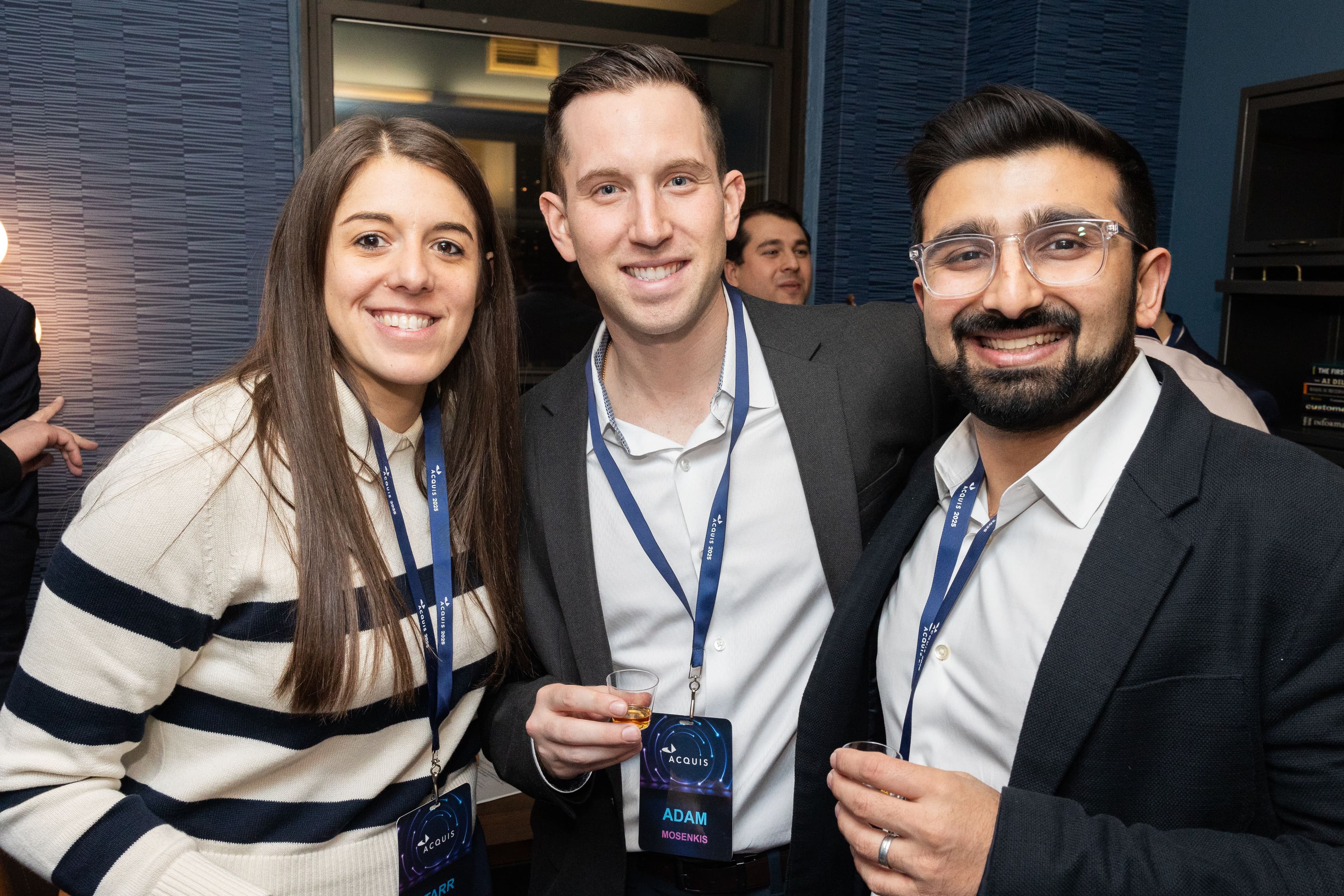 Acquis team, Starr Ruiz, Adam Mosenkis, Abhi Mehta