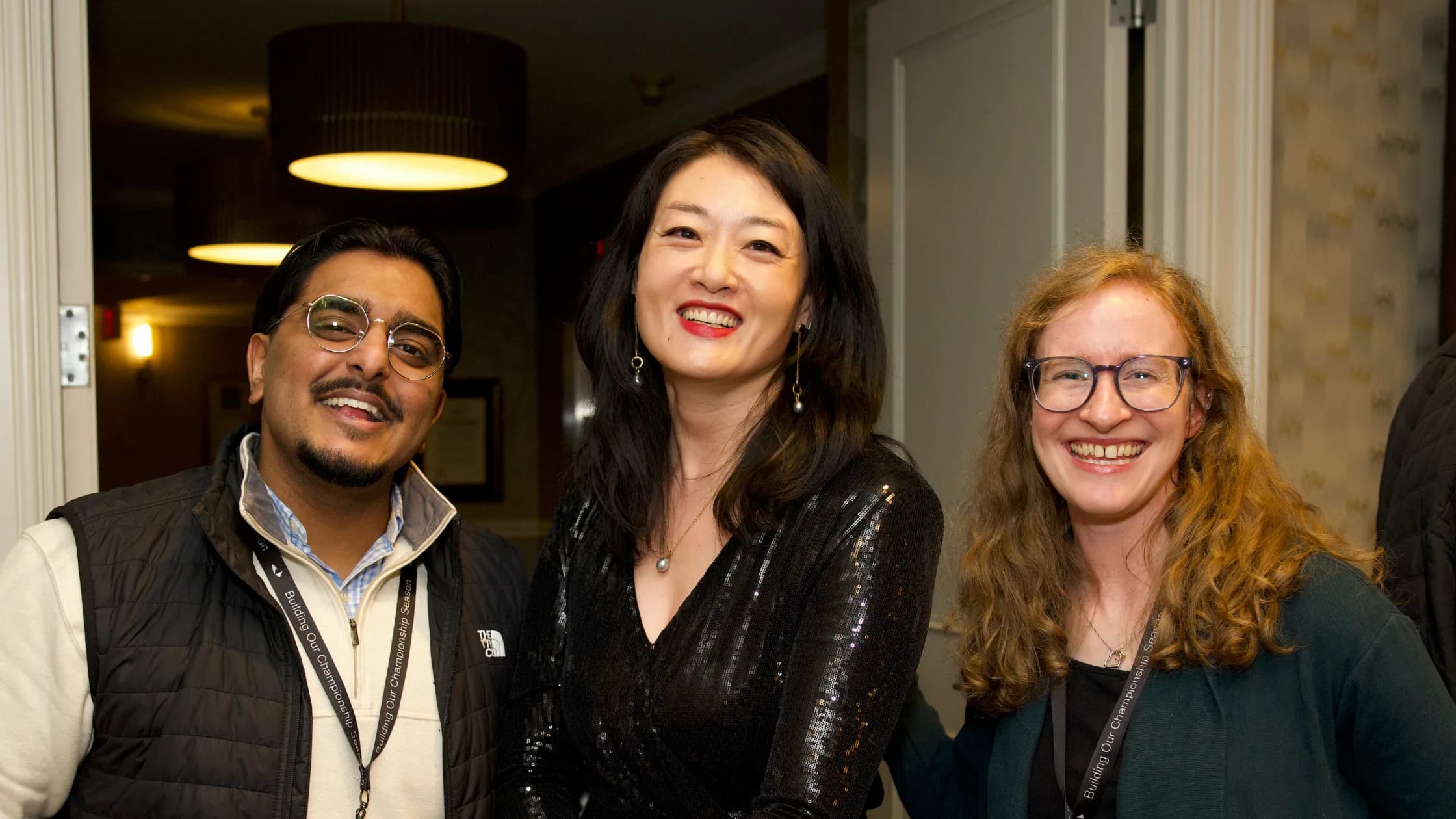 acquis team members from left to right: josiah james, yili lim, claudia tenen